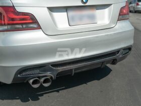 RW Carbon E82 E88 Perf. Style Carbon Fiber Diffuser - Image 3