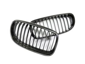 RW Carbon E90 E91 LCI Carbon Fiber Front Grilles for BMW 3 Series - Image 3