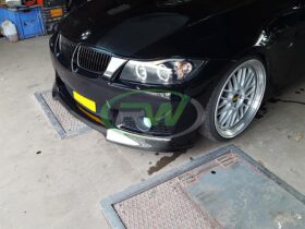 RW Carbon E90 E92 Carbon Fiber Front Lip for M3 Style Bumper for BMW M3 - Image 6
