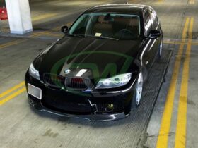 RW Carbon E90 E92 Carbon Fiber Front Lip for M3 Style Bumper for BMW M3 - Image 9