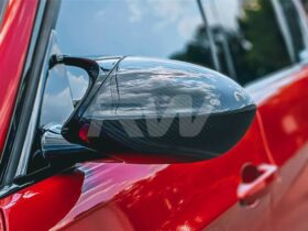 RW Carbon E90 E92 E93 M3 Carbon Fiber Mirror Covers for BMW M3 - Image 3