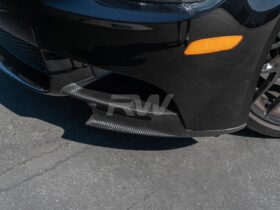 RW Carbon E90 E92 E93 M3 Carbon Fiber Splitters for BMW M3
