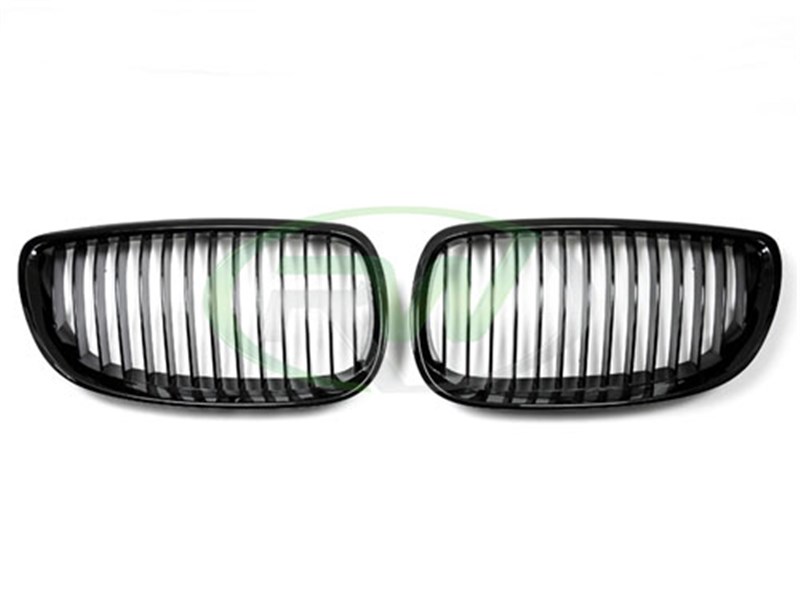 RW Carbon 2006-2011 BMW E90 E92 E93 M3 Gloss Black Grilles - Image 3