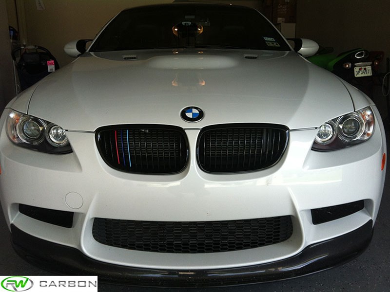 RW Carbon 2006-2011 BMW E90 E92 E93 M3 Gloss Black Grilles - Image 5