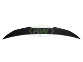 RW Carbon E90 GTX Carbon Fiber Trunk Spoiler for BMW 3 Series - Image 4
