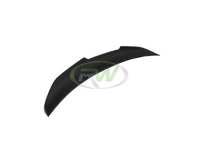 RW Carbon E90 GTX Carbon Fiber Trunk Spoiler for BMW 3 Series - Image 5