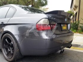 RW Carbon 2006-2011 BMW E90 GTX Carbon Fiber Trunk Spoiler