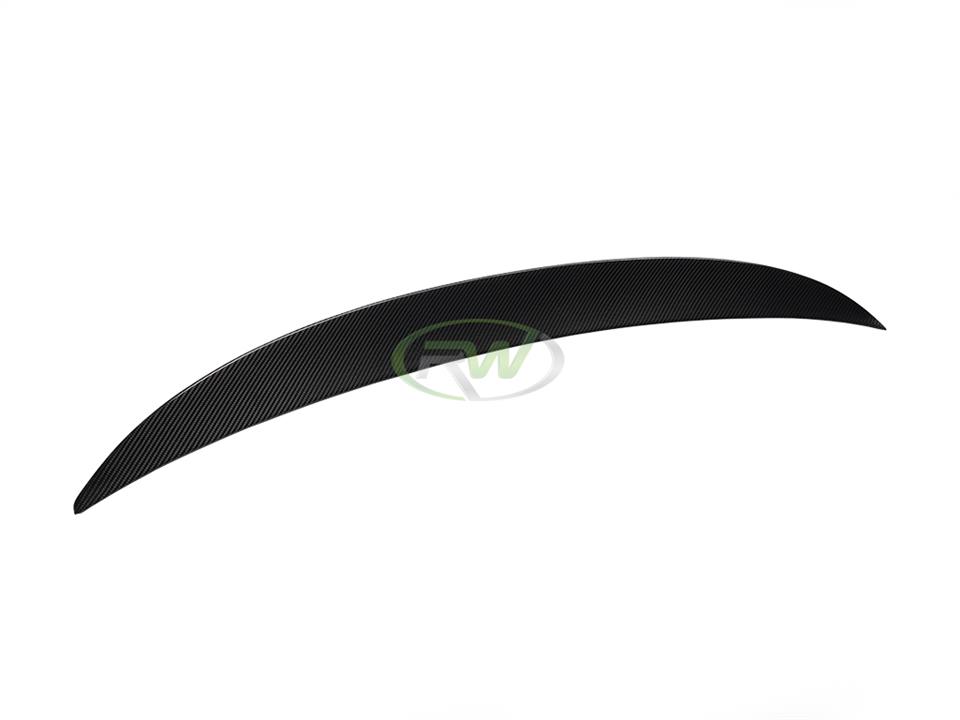RW Carbon 2007-2013 BMW E92 Carbon Fiber Perf. Style Trunk Spoiler - Image 10
