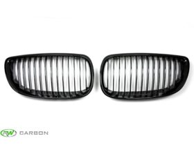 RW Carbon E92 E93 Gloss Black Grilles for BMW 3 Series - Image 3