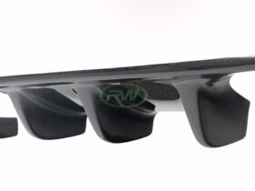 RW Carbon E92 E93 M3 Arkym Style Carbon Fiber Diffuser for BMW M3 - Image 20