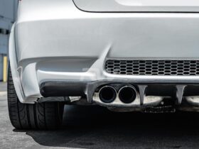 RW Carbon E92 E93 M3 Arkym Style Carbon Fiber Diffuser for BMW M3 - Image 6