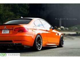 RW Carbon E92 E93 M3 Carbon Fiber Side Skirt Extensions for BMW M3 - Image 5