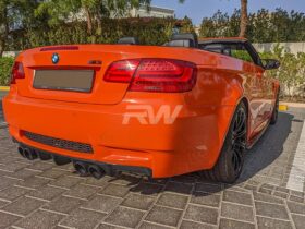 RW Carbon E92 E93 M3 Carbon Fiber Side Skirt Extensions for BMW M3 - Image 6