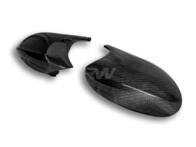 RW Carbon E92 E93 Pre-LCI M Style Carbon Fiber Mirror Caps for BMW 3 Series - Image 2