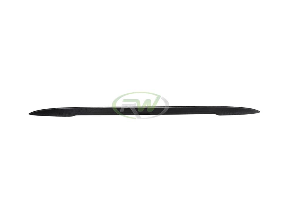 RW Carbon 2007-2013 BMW E92 M3 1x1 Carbon Fiber Perf Style Trunk Spoiler - Image 7