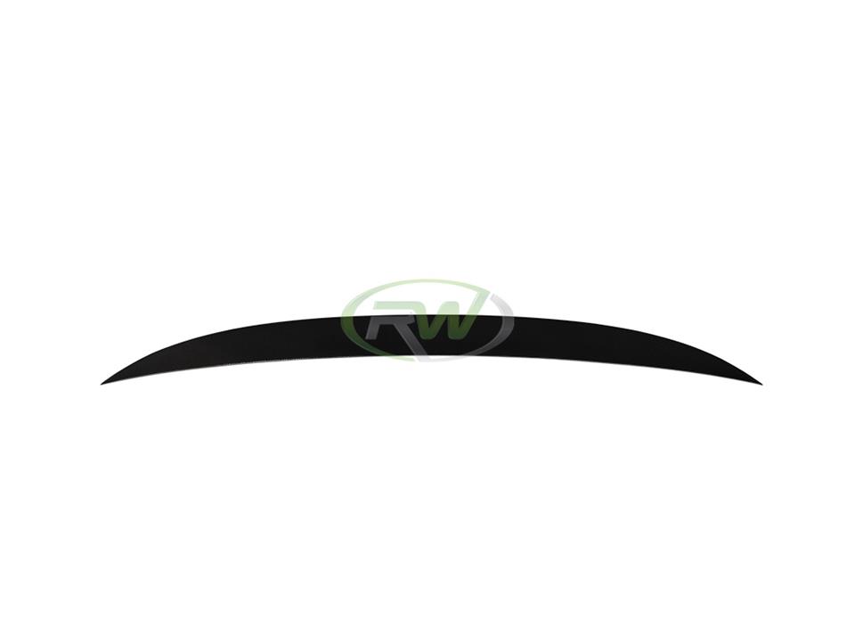 RW Carbon 2007-2013 BMW E92 M3 1x1 Carbon Fiber Perf Style Trunk Spoiler - Image 8