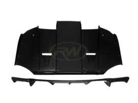 RW Carbon E92 M3 Varis Style Carbon Fiber Diffuser for BMW M3 - Image 4