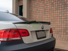 RW Carbon E92 M4 Style Carbon Fiber Trunk Spoiler for BMW 3 Series - Image 13