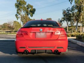 RW Carbon E92 M4 Style Carbon Fiber Trunk Spoiler for BMW 3 Series - Image 9