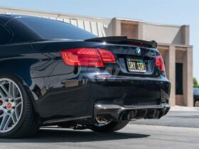 RW Carbon E93 M4 Style Carbon Fiber Trunk Spoiler for BMW 3 Series - Image 2