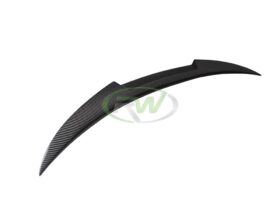 RW Carbon E93 M4 Style Carbon Fiber Trunk Spoiler for BMW 3 Series - Image 7