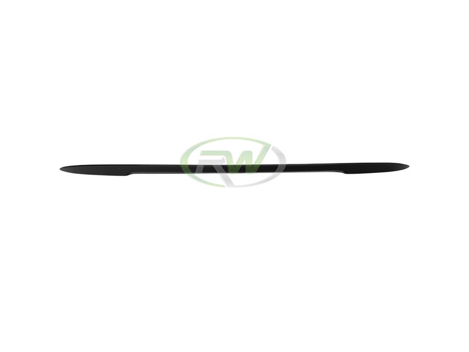 RW Carbon 2007-2013 BMW E93 Perf. Style Carbon Fiber Trunk Spoiler - Image 4