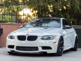 RW Carbon E9X M3 CRT Style Carbon Fiber Lip Spoiler for BMW M3 - Image 3