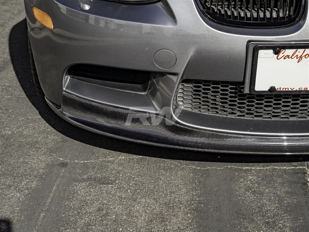 RW Carbon 2015-2026 BMW E9X M3 Carbon Fiber Arkym Style Front Lip - Image 3