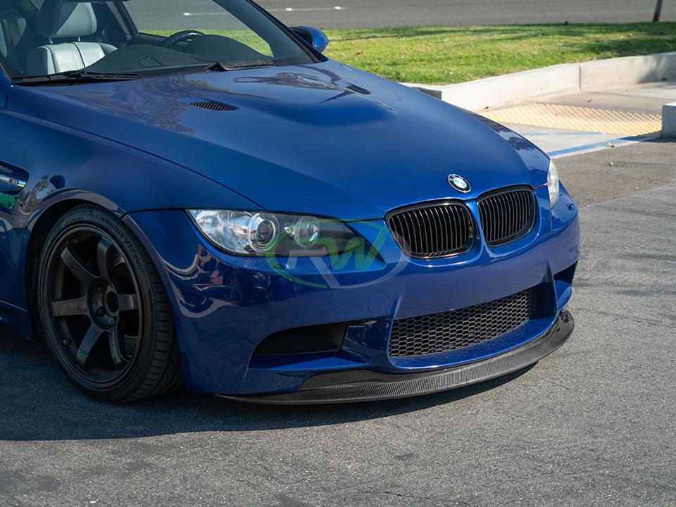 RW Carbon 2015-2026 BMW E9X M3 GTS Style Carbon Fiber Front Lip - Image 3