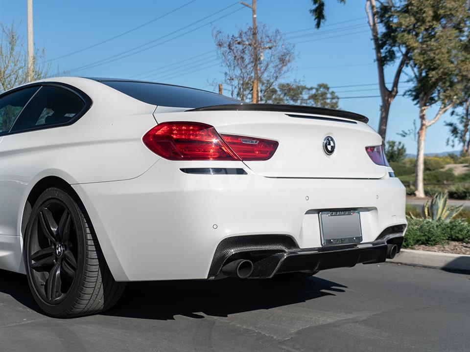 RW Carbon 2012-2018 BMW F06 F12 F13 3D Style Carbon Fiber Diffuser