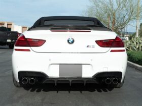 RW Carbon F06 F12 F13 640i 650i M6 Carbon Fiber Diffuser - Image 4
