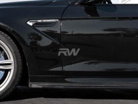 RW Carbon F06 F12 F13 Carbon Fiber Side Skirt Extensions - Image 3