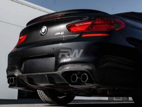 RW Carbon F06 F12 F13 M6 3D Style Carbon Fiber Diffuser - Image 2