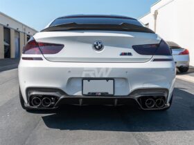 RW Carbon F06 F12 F13 M6 3D Style Carbon Fiber Diffuser - Image 5