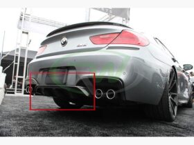 RW Carbon F06 F12 F13 M6 Carbon Fiber Center Diffuser - Image 2
