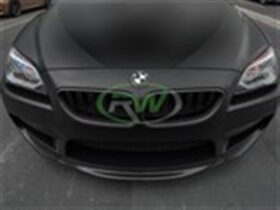 RW Carbon F06 F12 F13 M6 Center Dry Carbon Fiber Front Lip - Image 3