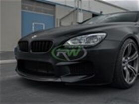 RW Carbon F06 F12 F13 M6 Center Dry Carbon Fiber Front Lip - Image 4