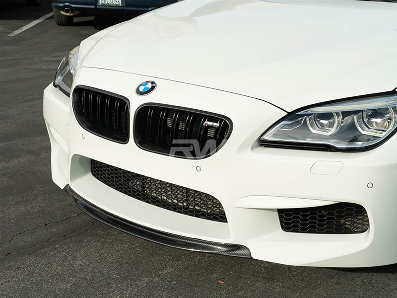 RW Carbon 2012-2018 BMW F06 F12 F13 M6 Center Dry Carbon Fiber Front Lip