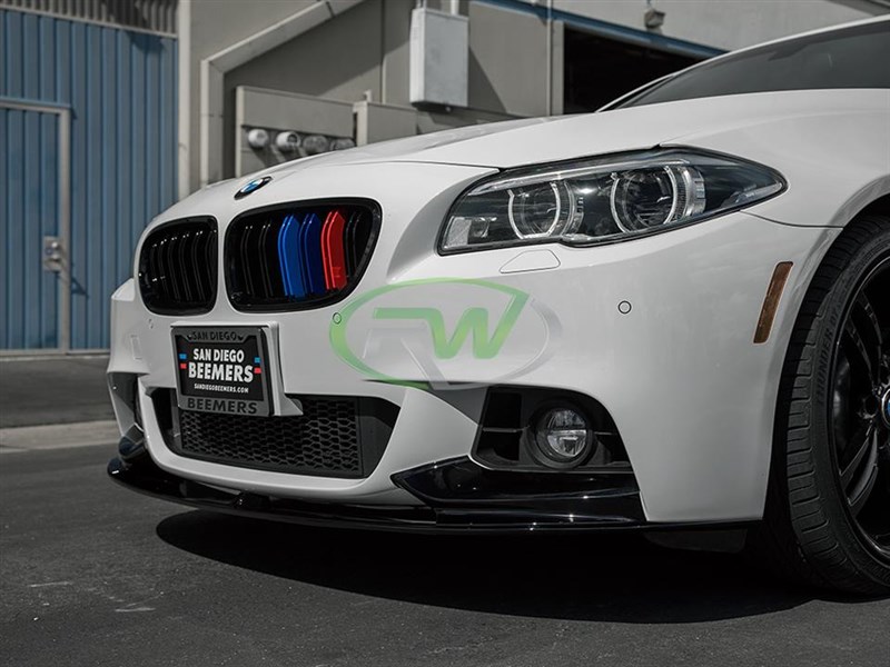 RW Carbon 2011-2016 BMW F10 F11 Performance Style Front Lip Spoiler
