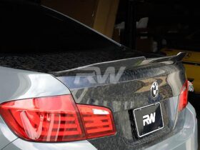 RW Carbon 2011-2016 BMW F10 GTX Forged Carbon Trunk Spoiler