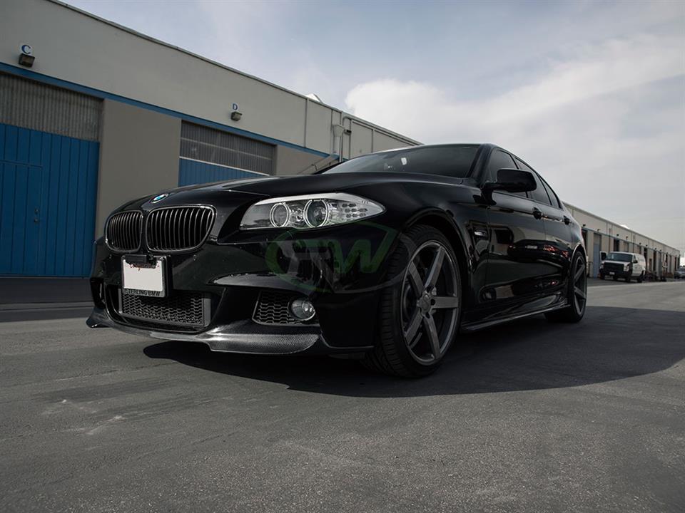 RW Carbon 2011-2016 BMW F10 M Sport DTM Carbon Fiber Front Lip - Image 10