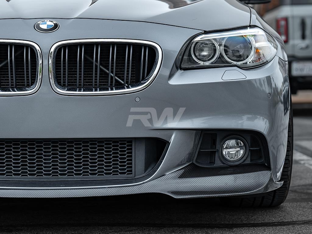 RW Carbon 2011-2016 BMW F10 M Sport DTM Carbon Fiber Front Lip - Image 6