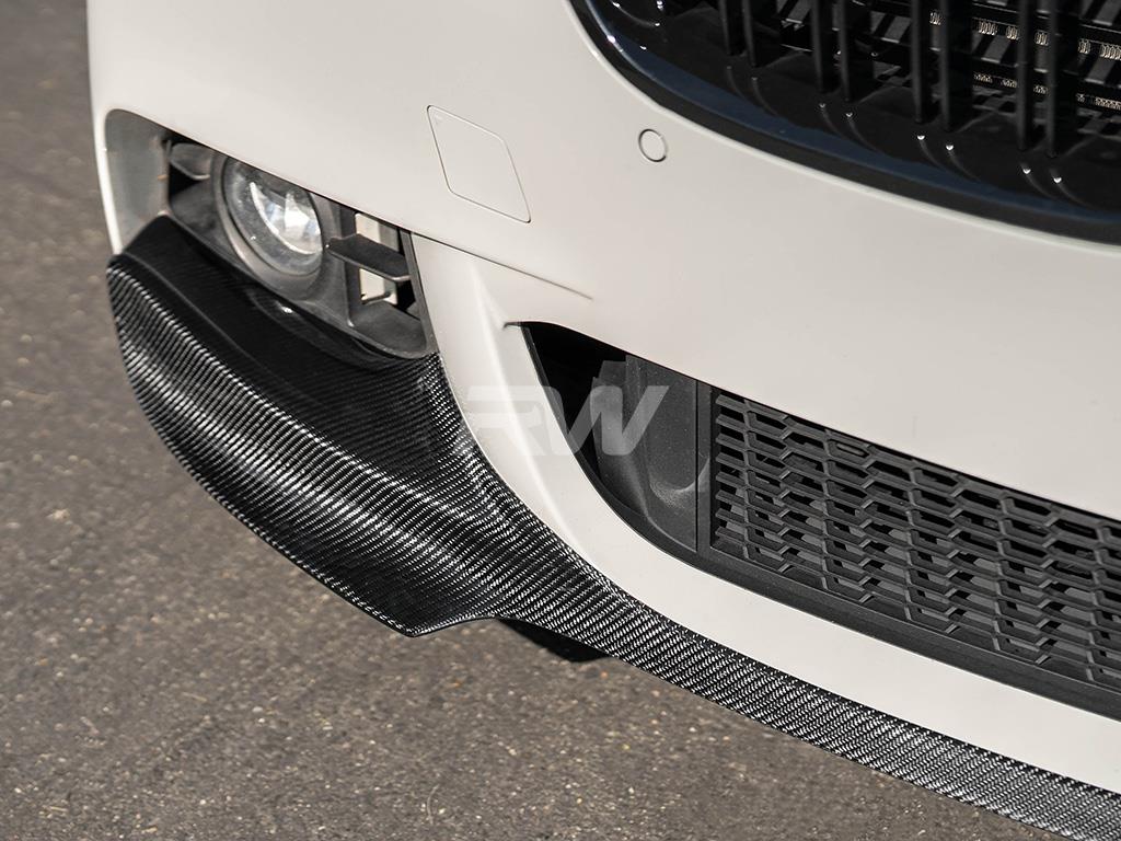 RW Carbon 2011-2016 BMW F10 M Sport DTM Carbon Fiber Front Lip - Image 3