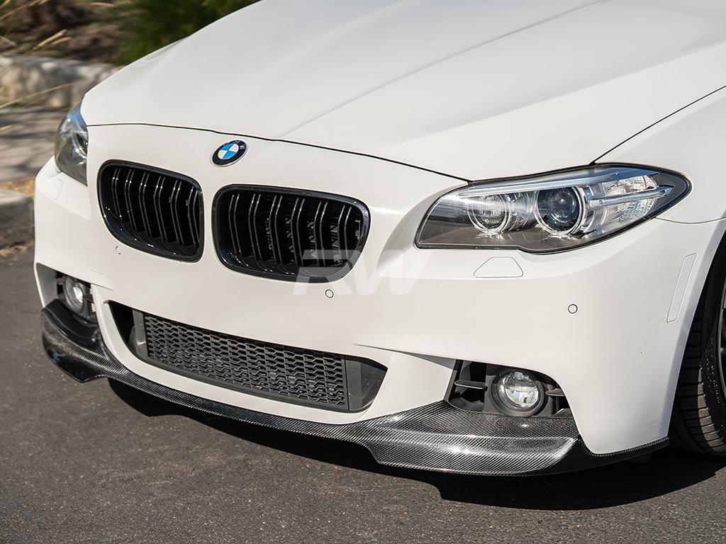 RW Carbon 2011-2016 BMW F10 M Sport DTM Carbon Fiber Front Lip - Image 4