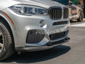 RW Carbon F15 X5 M Sport 3D Style Carbon Fiber Front Lip for BMW X Series - Image 6