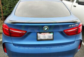 RW Carbon F16 X6 F86 X6M Carbon Fiber Trunk Spoiler - Image 3