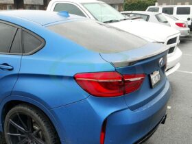 RW Carbon F16 X6 F86 X6M Carbon Fiber Trunk Spoiler - Image 4