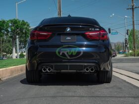 RW Carbon F16 X6 F86 X6M Carbon Fiber Trunk Spoiler - Image 5