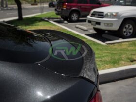 RW Carbon F16 X6 F86 X6M Carbon Fiber Trunk Spoiler - Image 6