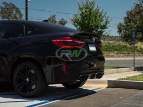 RW Carbon F16 X6 F86 X6M Carbon Fiber Trunk Spoiler - Image 8